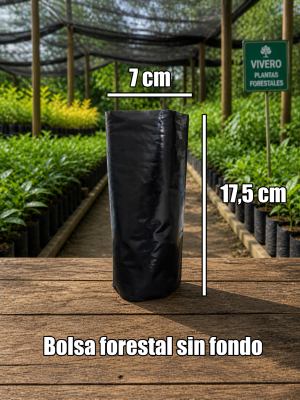 bolsas de polietileno por kg () forestal sin fondo
