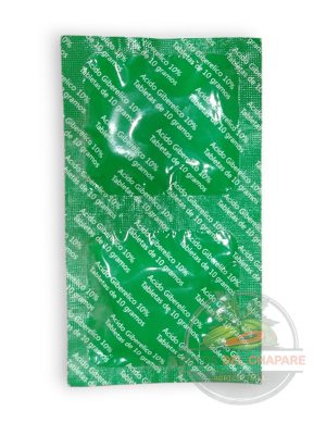 acido giberélico tableta (giberelina) 10 gr