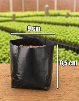 bolsas de polietileno por kg (9 cm x 9,5 cm)