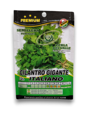 cilantro gigante italiano (5 g / 500 semillas aprox.)