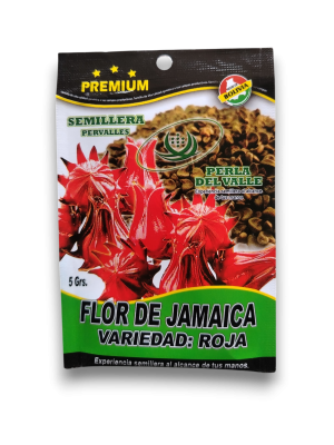 flor de jamaica (5 g / 140 semillas aprox.)