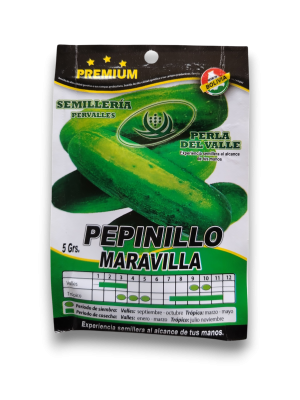 pepinillo var. maravilla (5 g / 175 semillas aprox.)