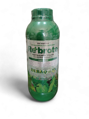 rebrote envase de litro