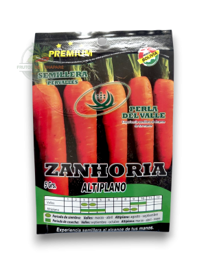 zanhoria altiplano (5 g / 4000 semillas aprox.)