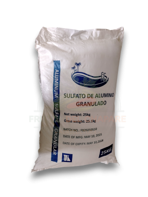sulfato de aluminio (floculante) 25 kg
