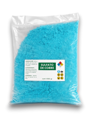 fungicida sulfato de cobre pentahidratado (1 kg)