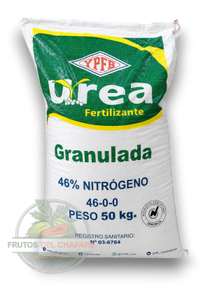 fertilizante granular urea 46% bolsa de 50 kg