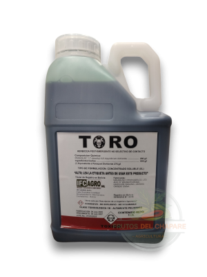herbicida de contacto toro (paraquat) 5 litros