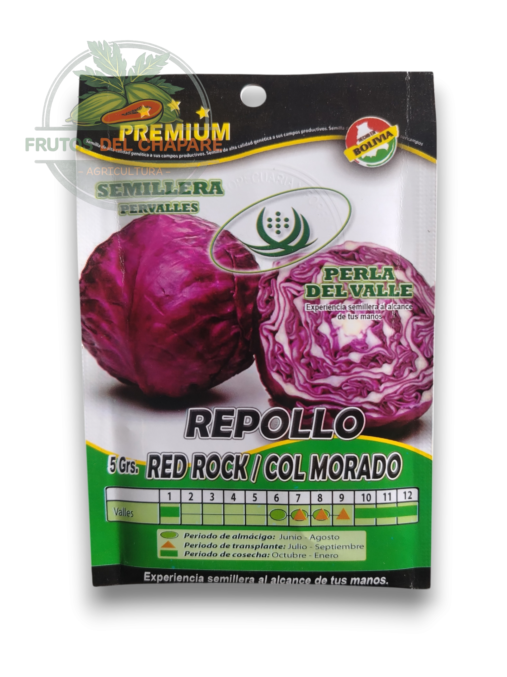repollo col morado (5 g / 1000 semillas aprox.) repollo col morado (5 g / 1000 semillas aprox.)
