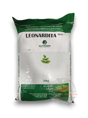 fertilizante edafico leonardita (a. húmicos + a. fúlvicos)