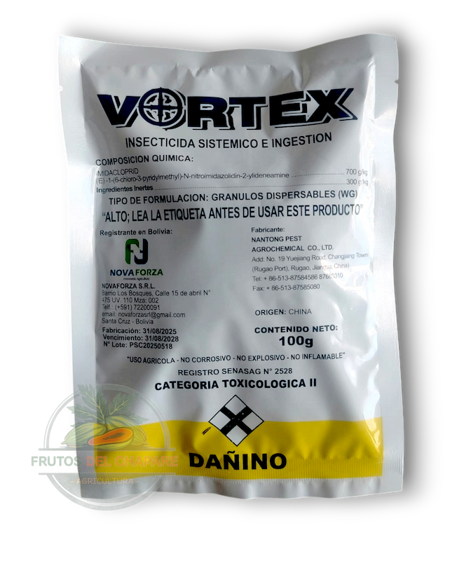 insecticida vortex (imidacloprid), sobre de 100 g insecticida vortex (imidacloprid), sobre de 100 g